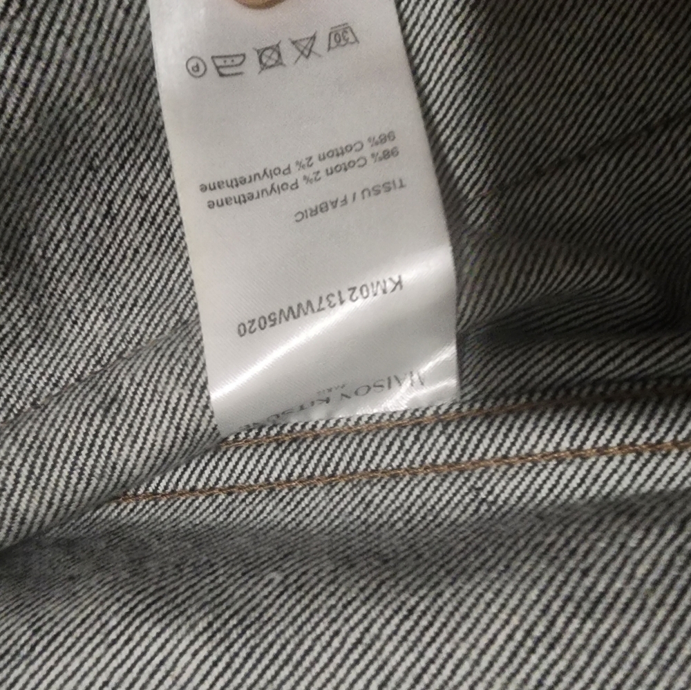 Maison Kitsun Trucker Denim Jacket Blue - image 4